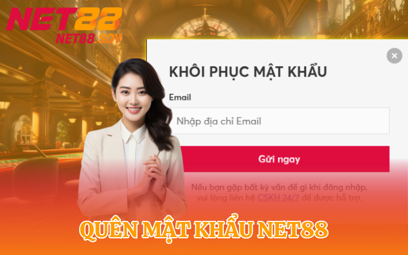 Quên Mật Khẩu Net88 | Cách Khắc Phục Nhanh 1p30s